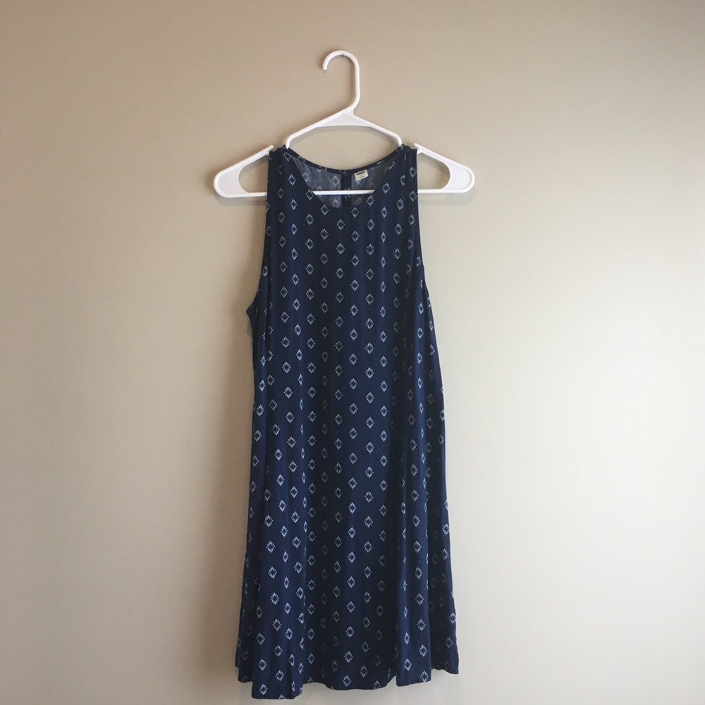 Old Navy | Navy Dress with Design